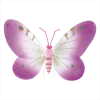 PINK BUTTERFLY WALL DECOR