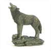 ANTIQUE BRONZE FINISH WOLF