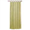 GREEN POLYSTRAIT CURTAIN