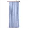 BLUE POLYSTRAIT CURTAIN