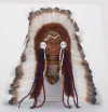 INDIAN BUST/FEATHER HEADDRESS