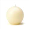 DISCONTINUED 6 IVORY UNSCENTD BALL CANDLES