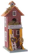 FIRE STATION BIRDHOUSE