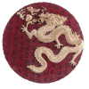 ROUND GOLDEN DRAGON PLAQUE