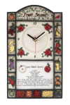 FRUIT STAND WALL CLOCK