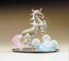 OUT SPUN GLASS UNICORN