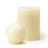 Ivory Unscented Candles