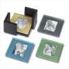 GLASS PHOTO COASTER SET (WFM-38719)