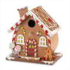 GINGERBREAD BIRDHOUSE-WOOD