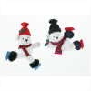 SET OF 2 PLUSH BEAR ORNAMENT