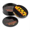 5 PC VADER TIN COASTER SET