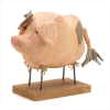 PIG FABRIC FIGURINE