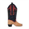 VELVET BOOT SHAPED STOCKING