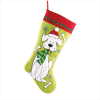 PLUSH DOG STOCKING