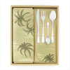 24 PC PALM TREE TABLE TOP SET