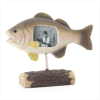 RESIN FISH ON LOG PHOTO FRAME