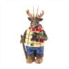 DEER W/BINOCULARS ORNAMENT