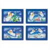 4 PC. X-MAS ANGEL PLACEMATS