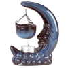 Glazed Porcelain Moon Oil Warmer