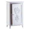 Distressed White Wood Cabinet