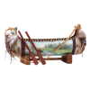 Model Native American Canoe