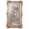 Silver Finish Guardian Angel Wall Plaque