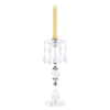 Clear Acrylic Drops Candle Holder