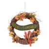 Wood and Metal Autumn Wreath