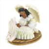 GUARDIAN ANGEL BABY IN CRADLE