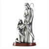 PEWTER COLOR NATIVITY FIGURINE