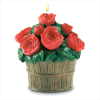 ROSES IN BUCKET CANDLE
