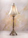 Baroque-Style Gold Finish Lamp