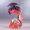 Dragon on Flame Base Multicolor Light