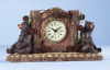 34614 Bear and Pine Cone Desk Clock