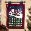 Plush Christmas Hanging Calendar