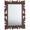 WOOD CARVED WALL MIRROR