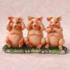 See, Hear, Speak No Evil Pigs