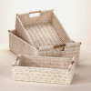 Woven Corn Husk Nesting Baskets