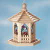 Stained Glass Gazebo Birdfeeder