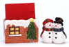 34790 Snowman Salt and Pepper, Brick House Napkin Holder