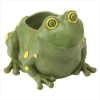 FROG CONTAINER STATUARY