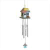 WOOD BIRDHOUSE WINDCHIME