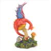 RED DRAGON FIGURINE -POLYRESIN