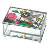 H-BIRD STAIN GLASS JEWELRY BOX