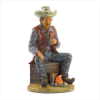 IMITATION WOOD COWBOY FIGURE