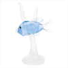 BLUE FISH CRYSTAL CUT FIGURINE