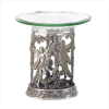 PEWTER FAIRY OIL WARMER