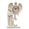 GUARDIAN ANGEL W/FAMILY CLOCK