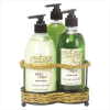 MINT & SAGE BATH SET-WIRE STND