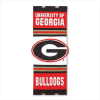 UNIV OF GEORGIA DOOR FLAG